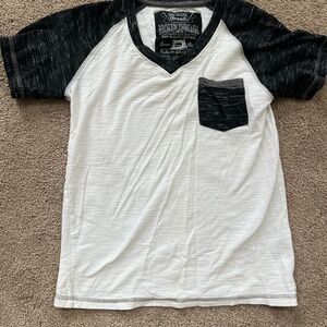 Broken Threads Black and White Boy's Shirt